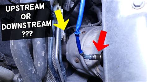 o2 oxygen sensor upstream|downstream o2 sensor location.